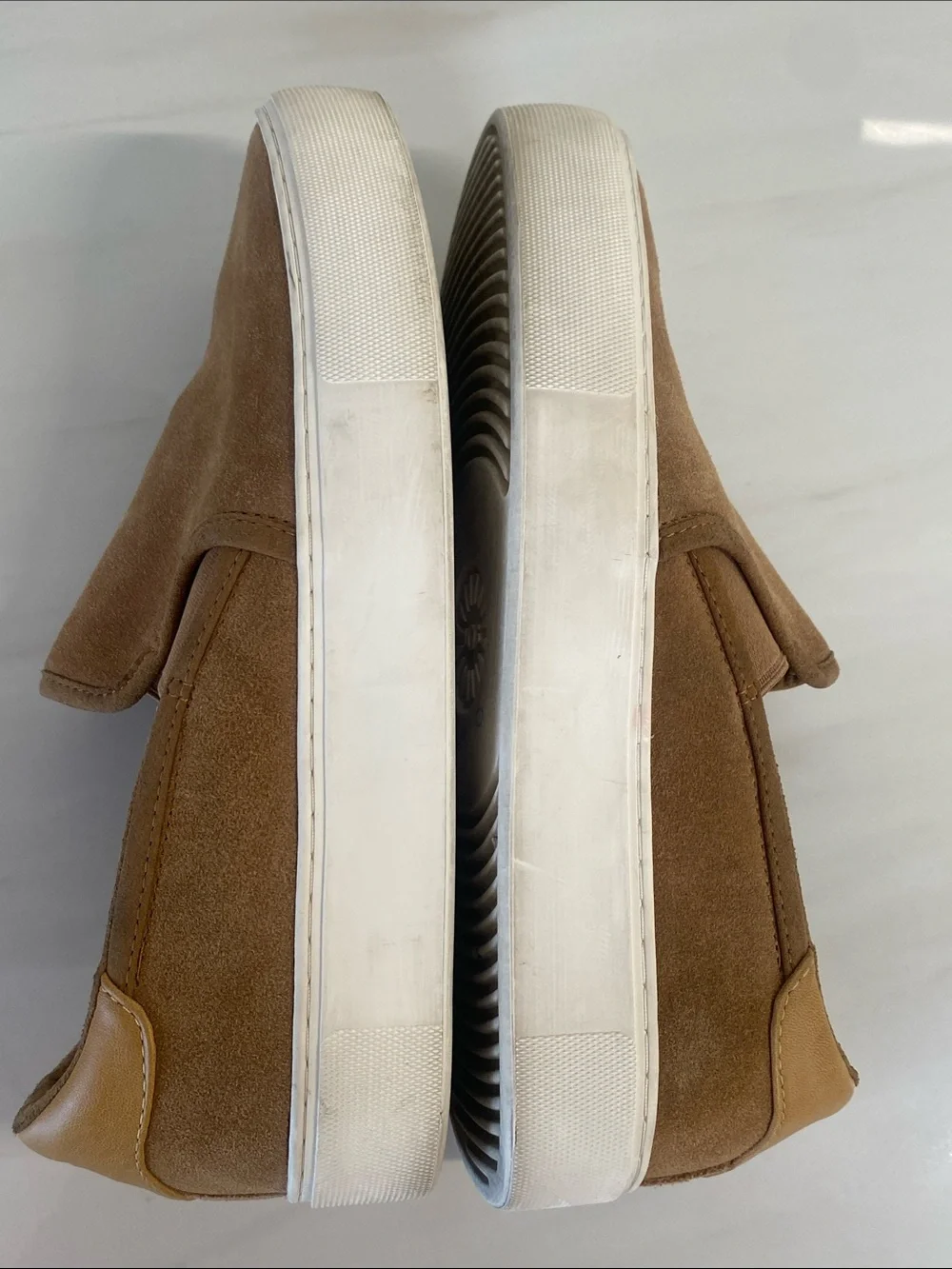 UGG Women's Suede Slip-On Loafers in Chestnut Brown